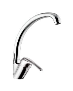 Sink mixer, Epic, bronze, silver, tub flexible 3/8"