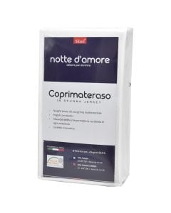 Mattress protector, single, cotton, 120x200+30 cm