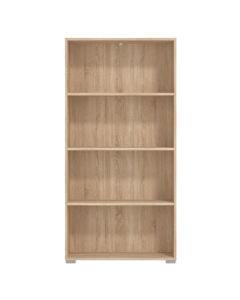Book case, Tomar, melamine, artisan oak, 70x24.5xH142 cm