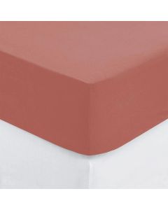 Double bed linen, cotton, blush pink, 160x200 cm