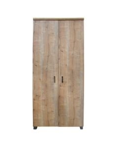 File cabinet, Myl 38, melamine, oak, 80x41x192 cm