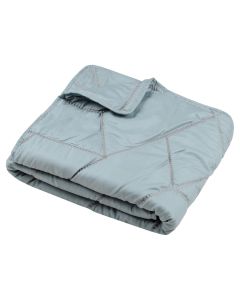 Bed spread, Hevea, polyester, green, 130x160 cm