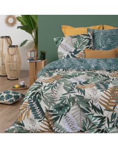 Bed cover, double, Tropic, cotton, colorful, 240x220cm