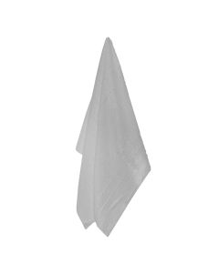 Face towel, cotton, gray, 450 gr/m², 50x90 cm