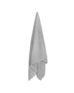 Shower towel, cotton, gray, 450 gr/m², 70x140 cm