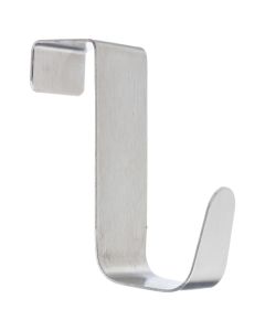 Clothes hanger, set 2 pieces, steel, silver, 6.5x2.5xH7 cm