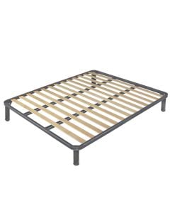 Mattress support, double, metal, 160x190xH25 cm