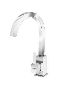 Sink mixer, Turano 90202, chrome, flexi pipes