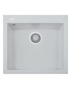 Granite sink, One, 1 pit, aluminum, 56x50x20cm