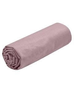 Bed linen, Eden, double, cotton, pink, 180x200+30 cm (with elastic)