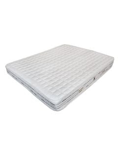 Mattress, double, sponge, white, 160x200xH23 cm
