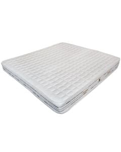 Mattress, double, sponge, white, 180x200xH23 cm