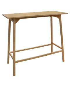 Bar table, Fejan, bamboo, natural, 120x50xH110 cm