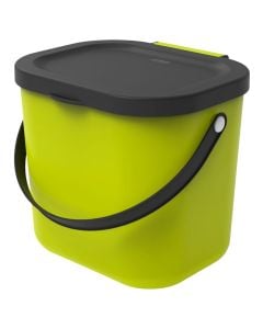 Beach and laundry bag "Albula" in plastic color yellow, Capacity 6 l, Dimensions: 20.8x20xH23.5 cm
