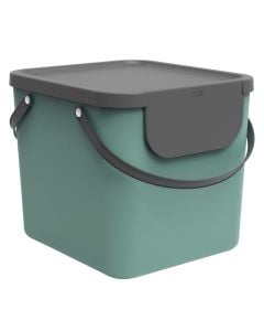 Beach and laundry bag "Albula" in plastic color green, Capacity 40 l, Dimensions: 39.8x35.8xH33.9 cm