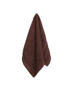 Hand towel, cotton, brown, 30x50 cm, 450 gr/m²