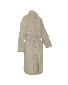 Bathrobe, cotton, panna, 350 gsm
