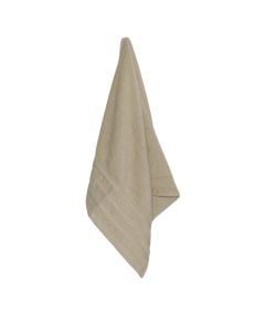 Face towel, cotton, panna, 50x90 cm, 450 gr/m²