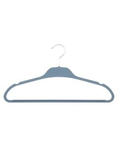Clothes hangers ''Hang'Up'' in plastic and rubber material, different colors, 5 pieces. L: 45 cm.