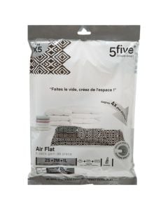 Vacuum packing bag ''Airflat'' in polyethylene material, 5 pieces.