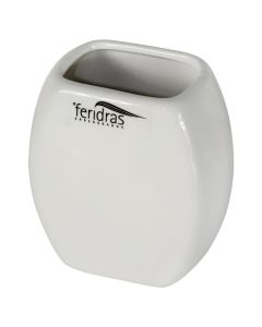 Tumbler holder LINEA PARIGI , white porcelain
