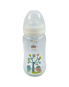 Baby food bottle, Cangaroo, glass, 240 ml, 1 piece