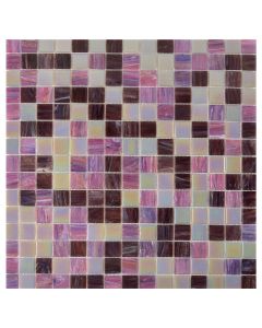 Glass paste mosaic, 2x2x0.4 cm