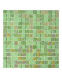 Glass paste mosaic, 2x2x0.4 cm