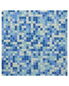 Glass paste mosaic, 1x1x0.4 cm