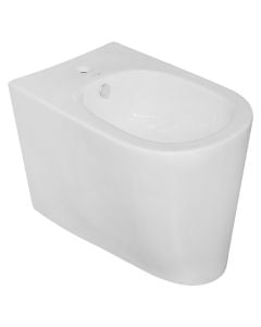 Ground mounted, e bardhe, porcelan, Bidet, H47x38x55 cm