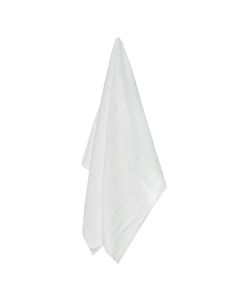 Face towel, 100% cotton, white, 500 gr/m², 50x90 cm