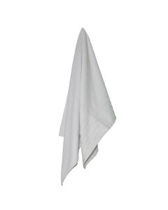 Shower towel, 100% cotton, white, 600 gr/m², 70x140 cm