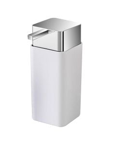 SOAP DISPENSER WHITE  STAR ABS