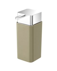 SOAP DISPENSER  BEIGE  STAR ABS
