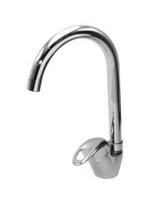 Sink mixer, Roos, zinc , silver