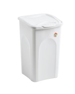 50 lt,white, Primavera laundry hamper 37x37x H56 cm