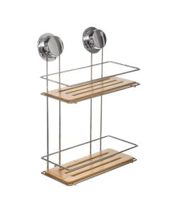 Shelf with suction pads