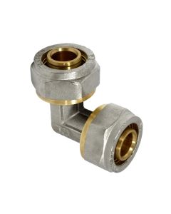 DN 20 brass equal elbow 90 °