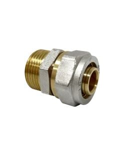 Rakorderi për multistrat, DN 16x1/2", M, bronz