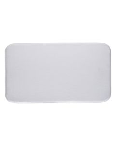 Polyester and polyethilenetoilete rug, 50x80 cm