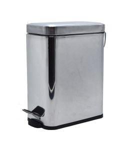 Toilet bin, stainless steel, 5 lt