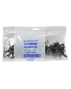 Spacer, "T" shaped, 1mm, (1 bag-200 pieces)