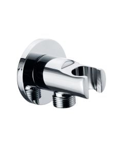 Holder for shower head, 1/2, brass