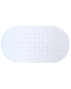 Anti-slip, pvc, white, 68x37 cm