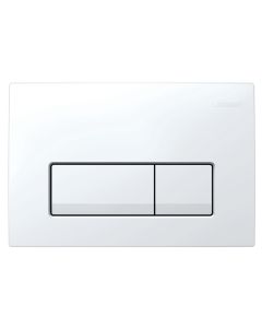 Push buton "Delta50" two buttons, white- 115.119.11.1
