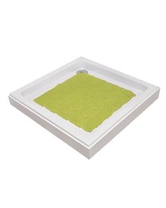 Anti-slip, Anise, pvc, green, 50x50 cm