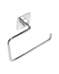 Towel holder, chrome/stainless steel, silver, 15x5.3xH5.5 cm