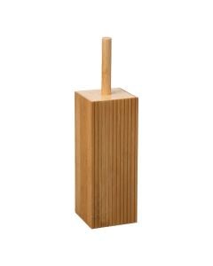 Toilet brush holder, Terre Inconnue, bamboo, bamboo/natural, 10x10xH37cm