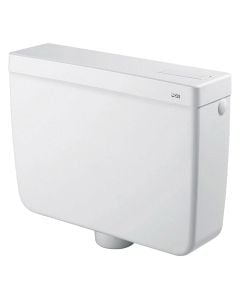 Plastic WC cassette, Expert, with 1 button, white, 6-10l
