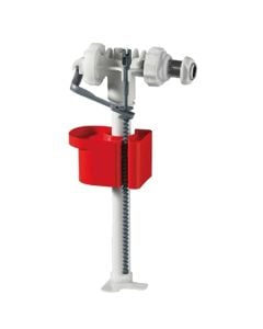 Horizontal cassette valve, Nanotek, plastic/metal, white/red, 10 bar, 3/8'' 5xh24 cm